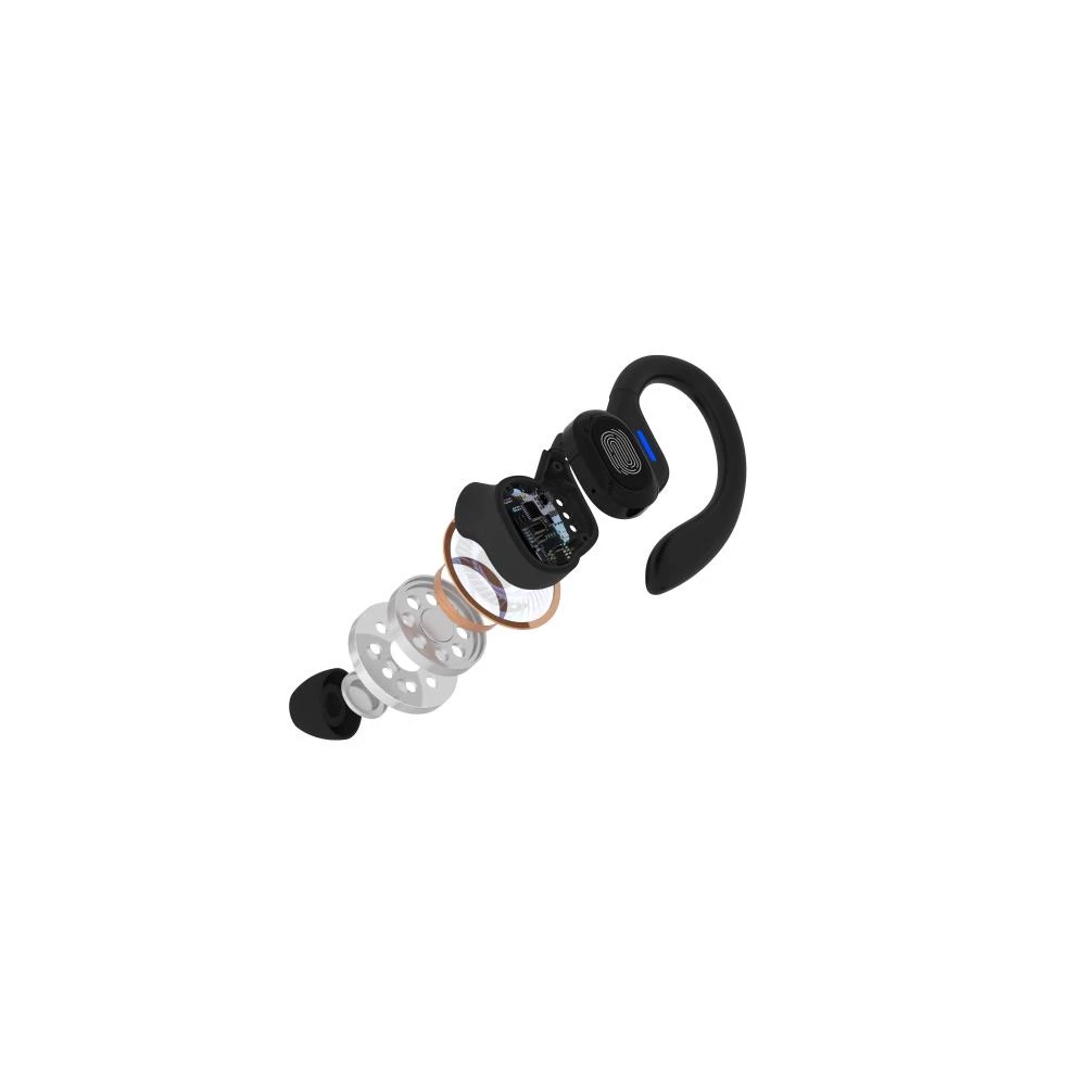 Devia Bluetooth ausinės TWS Pro 1 juodos su ANC