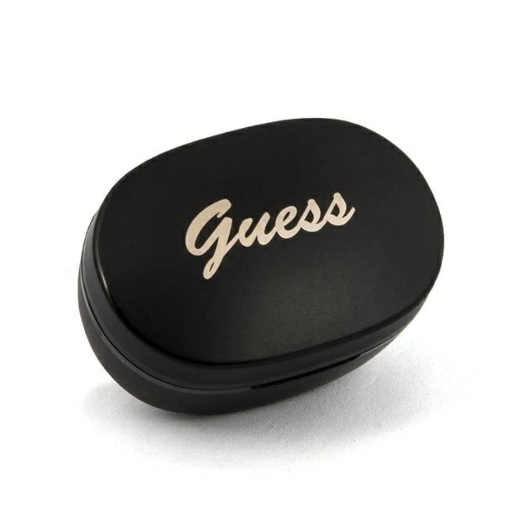Guess TWS ausinių įkrovimo dėklas juodas