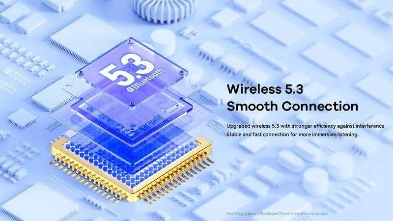 Belaidės TWS ausinės REMAX ClearBuds C1 Bluetooth 5.3: Spalva - Mėlyna