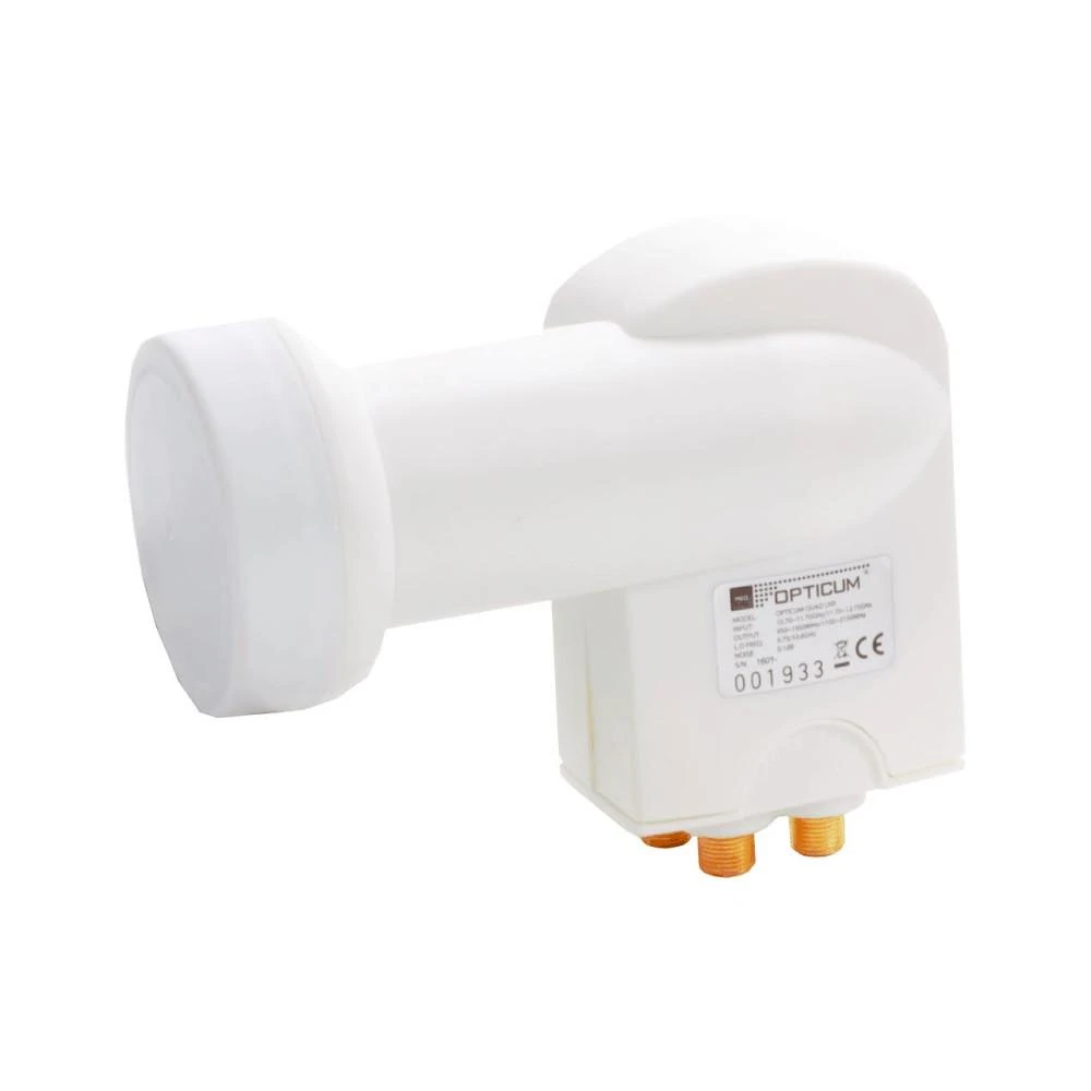 Oem OPTICUM QUAD Raudonas ROBUST 0.1 dB keitiklis