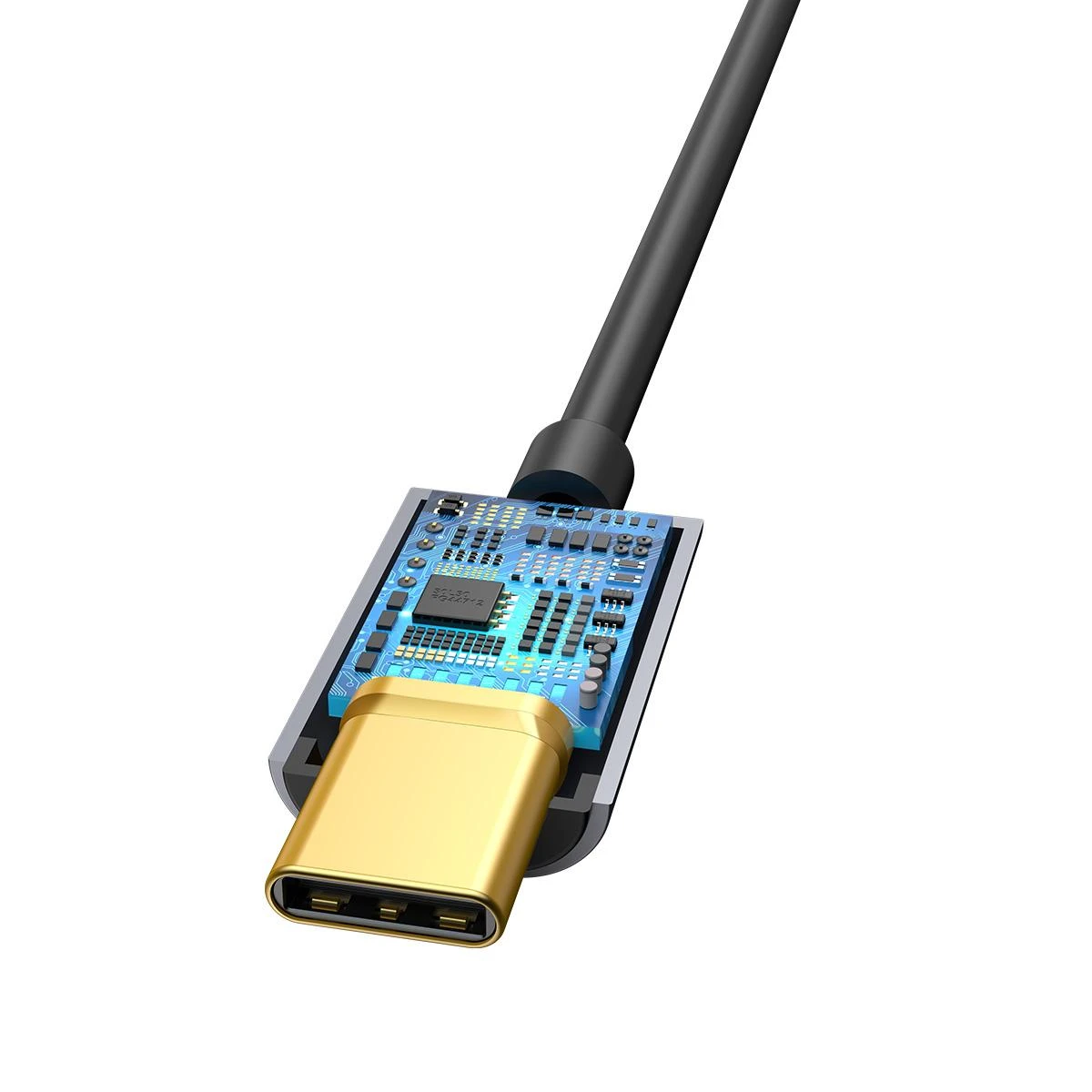 Baseus L54 audio adapteris USB-C - AUX 3.5mm