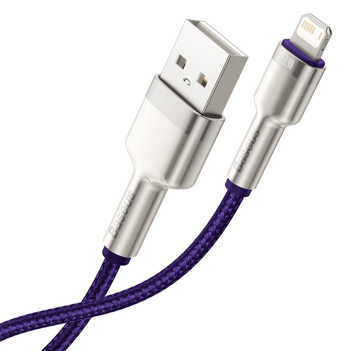 Baseus Cafule USB - Žaibo laidas 2.4A 1m