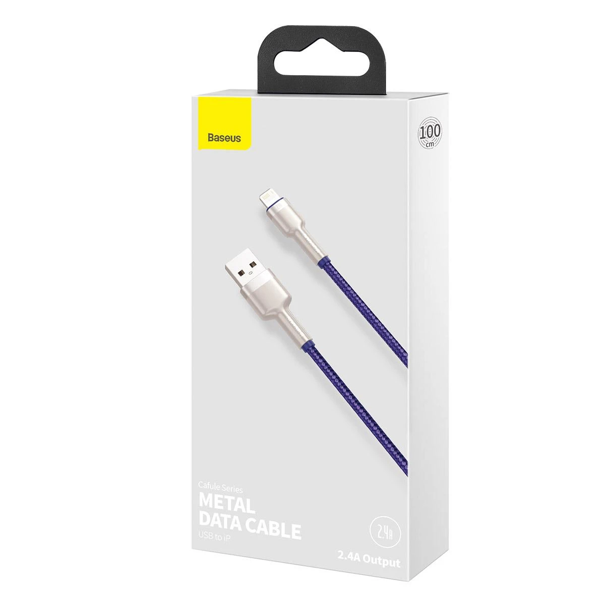 Baseus Cafule USB - Žaibo laidas 2.4A 1m