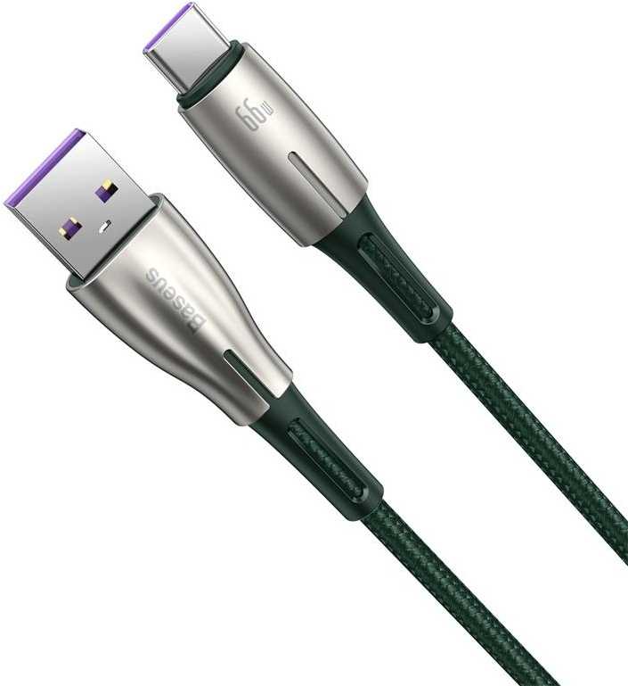 Baseus Cafule USB - USB-C laidas 66W 0.25m - Juodas