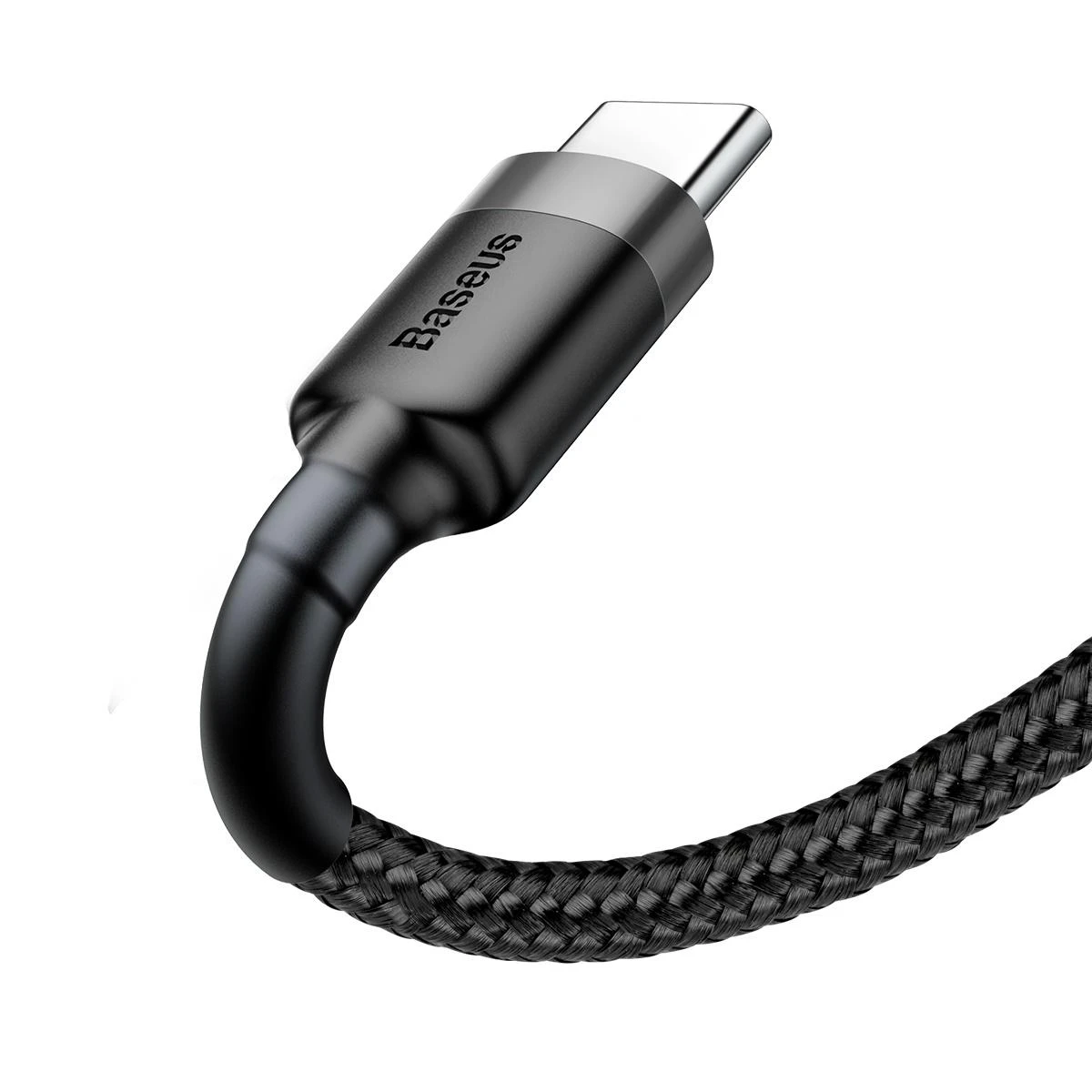 Baseus Cafule kabelis USB-C 3A 0.5m - Pilkas / Juodas