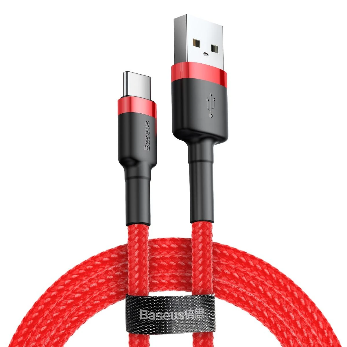 Baseus Cafule kabelis USB-C 3A 1m - Raudonas