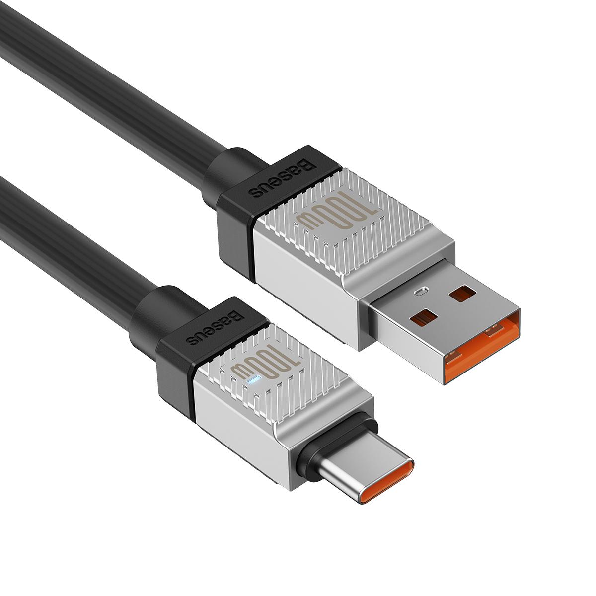 USB laidas su USB-C Baseus CoolPlay 100W 1m (juodas)