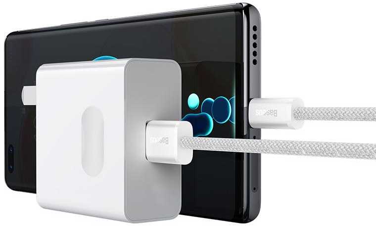 Baseus Dynamic Series USB - USB-C kabelis 100W 1m – Baltas