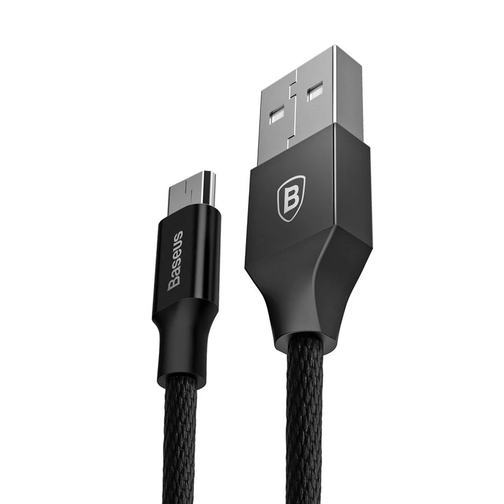 Baseus Yiven micro USB laidas 150 cm 2A - Juodas