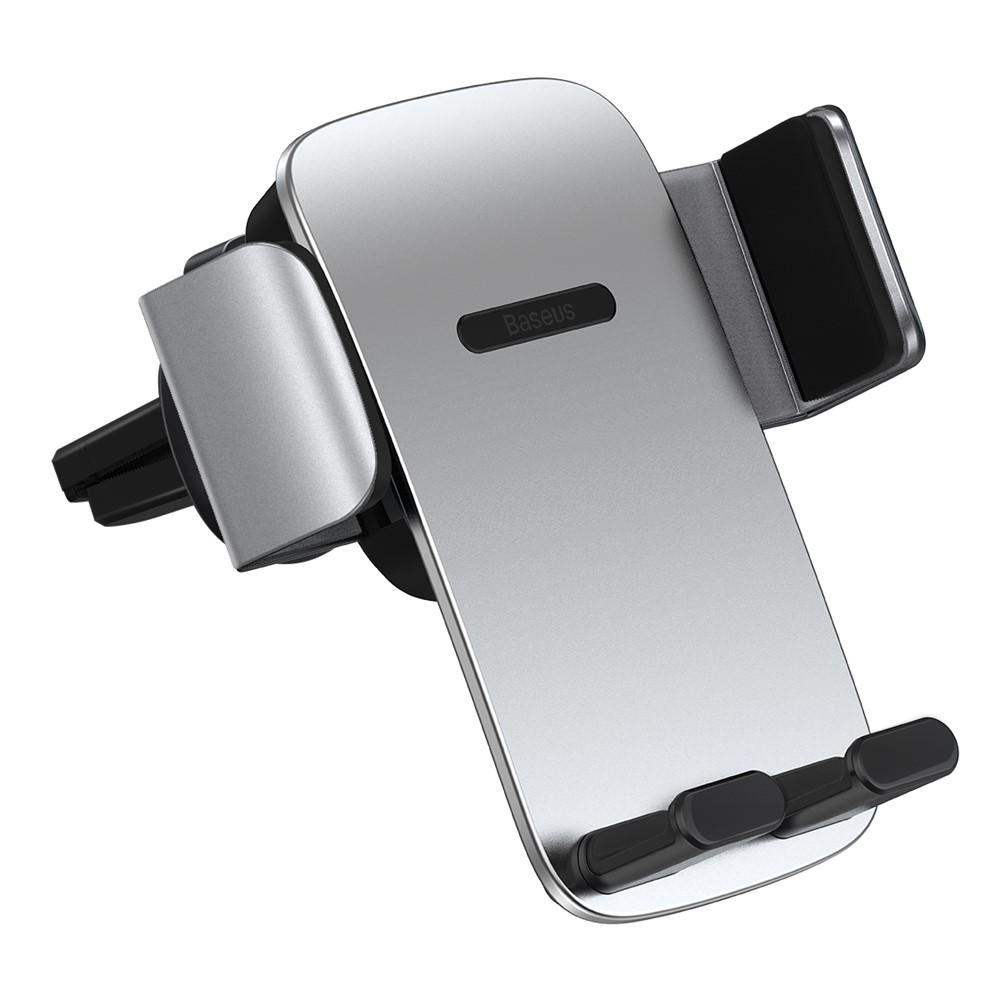 Baseus Easy Control Pro telefono laikiklis automobiliui – Sidabrinis