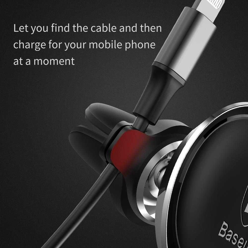 Magnetinis automobilinio telefono laikiklis Baseus oro išleidimo anga (juoda)