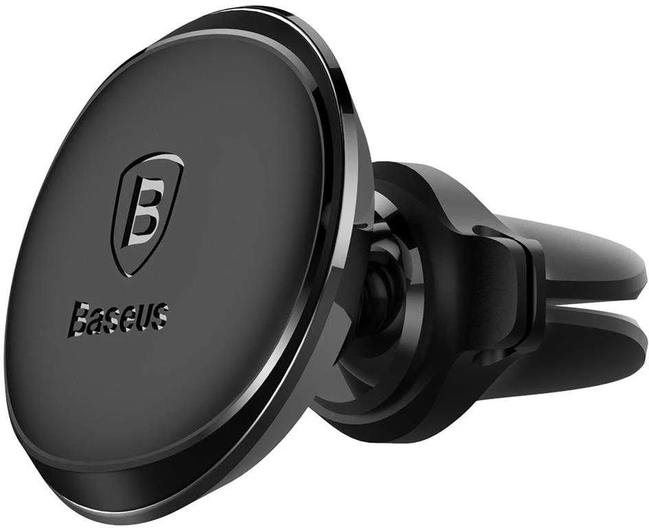 Magnetinis automobilinio telefono laikiklis Baseus oro išleidimo anga (juoda)