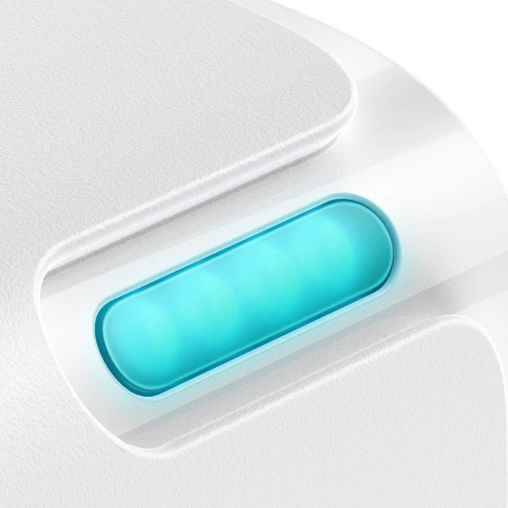 Baseus GaN5 Pro USB-C + USB sieninis įkroviklis, 100W + 1m laidas (baltas)
