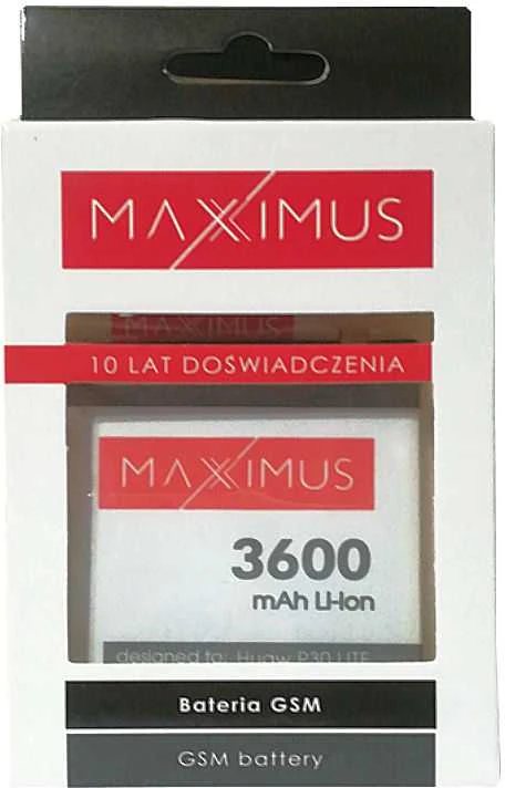 AKUMULIATORIUS MAXXIMUS HUAWEI P30 LITE 3600 mAh Li-Ion, HB356687ECW