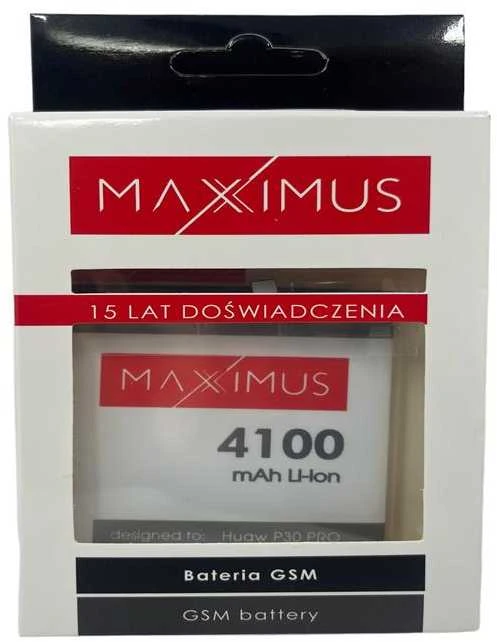 AKUMULIATORIUS MAXXIMUS HUAWEI P30PRO 4100mAh MATE 20 PRO, HB486486ECW