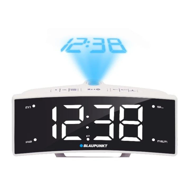 Blaupunkt CRP7WH (LCD, Juodas, Baltas)