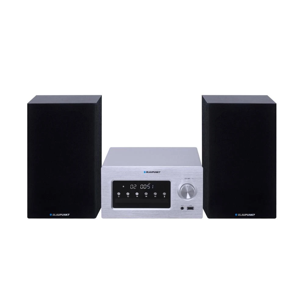 Muzikinis centras Garsiakalbis - Blaupunkt MS70BT 140W Laidinis ir Belaidis Juodas/Pilkas