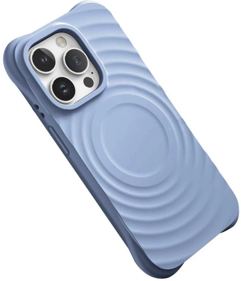 TFO Magnetinis dėklas Circle Mag telefonui iPhone 13 Pro 6,1, mėlynas