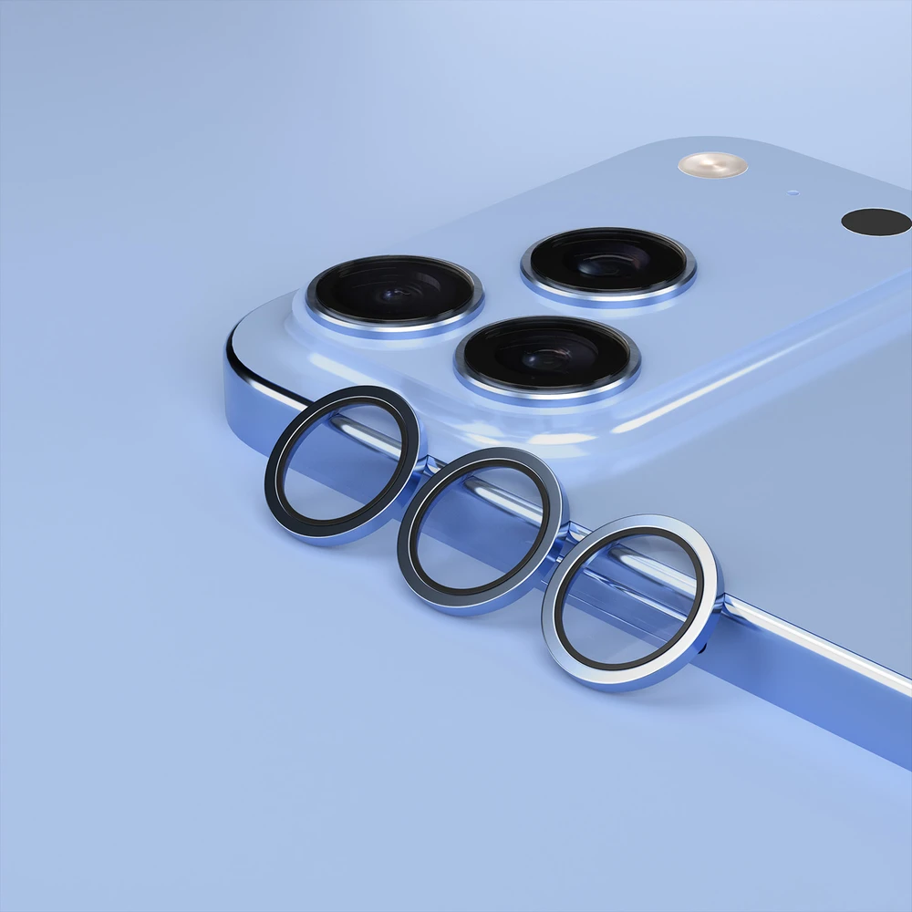 Etteri camera lens protector for iPhone 18 Pro / 18 Pro Max sky mėlynas