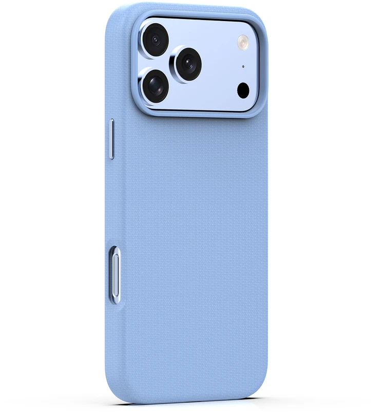 Štai vertimas: **Mėlyna Etteri Elegant Mag dėklas, skirtas iPhone 17 Pro / 18 Pro, dangaus mėlynas** Jei norite, galiu pritaikyti stilių (pvz., pavadinimui ar aprašymui).