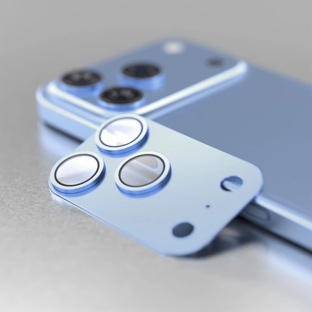 Etteri full camera lens guard for iPhone 18 Pro sky mėlynas