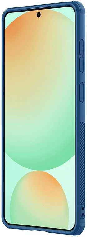Dėklas NILLKIN SUPER SHIELD PRO SAMSUNG S25 KRAŠTINIS MĖLYNAS