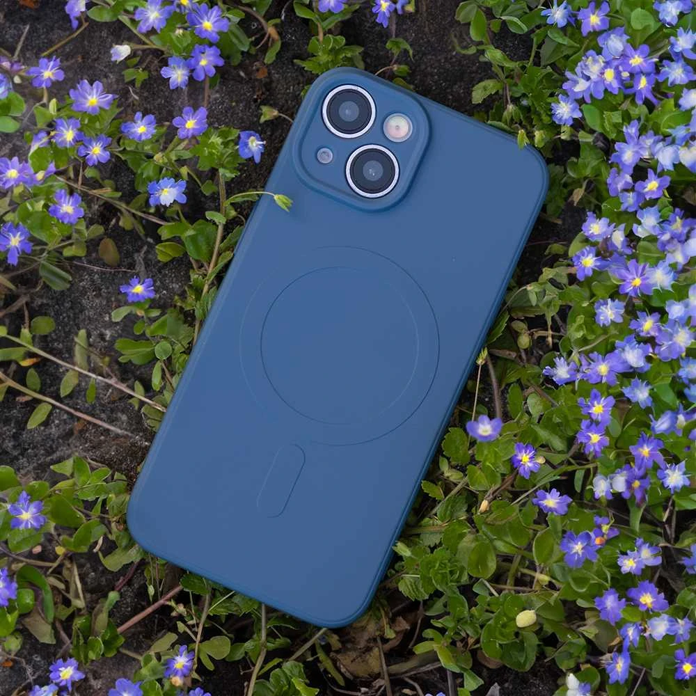 TFO "Simple Color Mag" dėklas "iPhone 14 6,1", tamsiai mėlynas