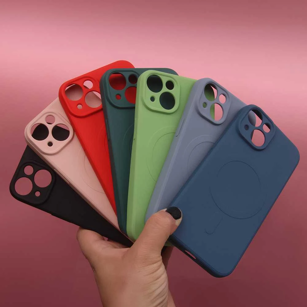 TFO "Simple Color Mag" dėklas "iPhone 14 6,1", tamsiai mėlynas