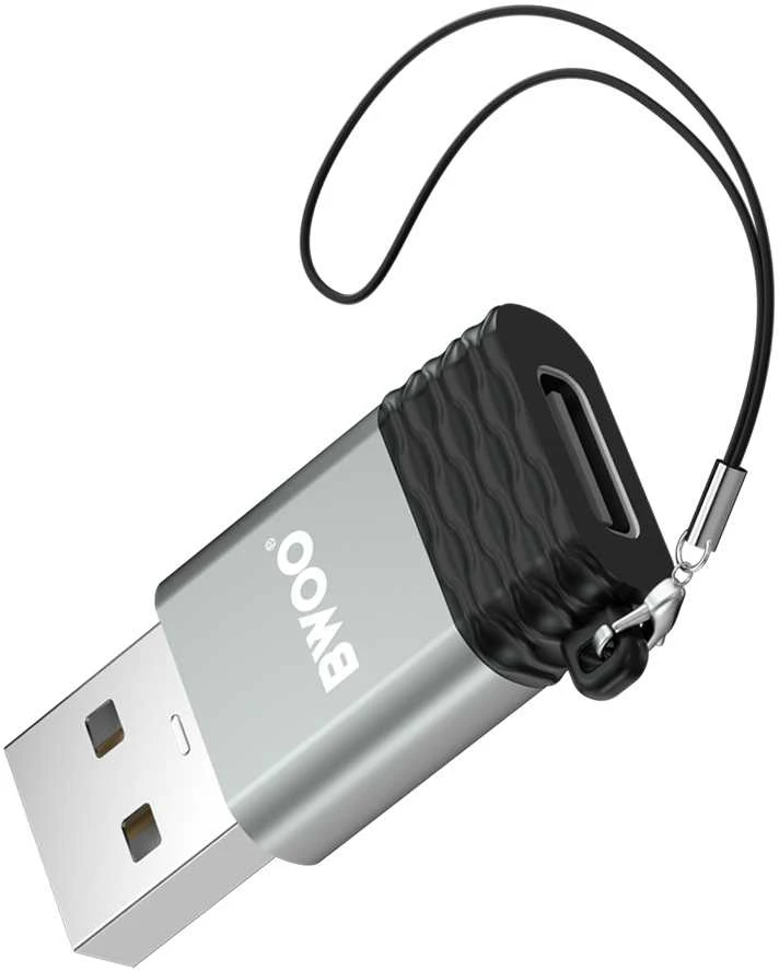 BWOO adapteris USB-C - USB lizdas OTG BZ-38