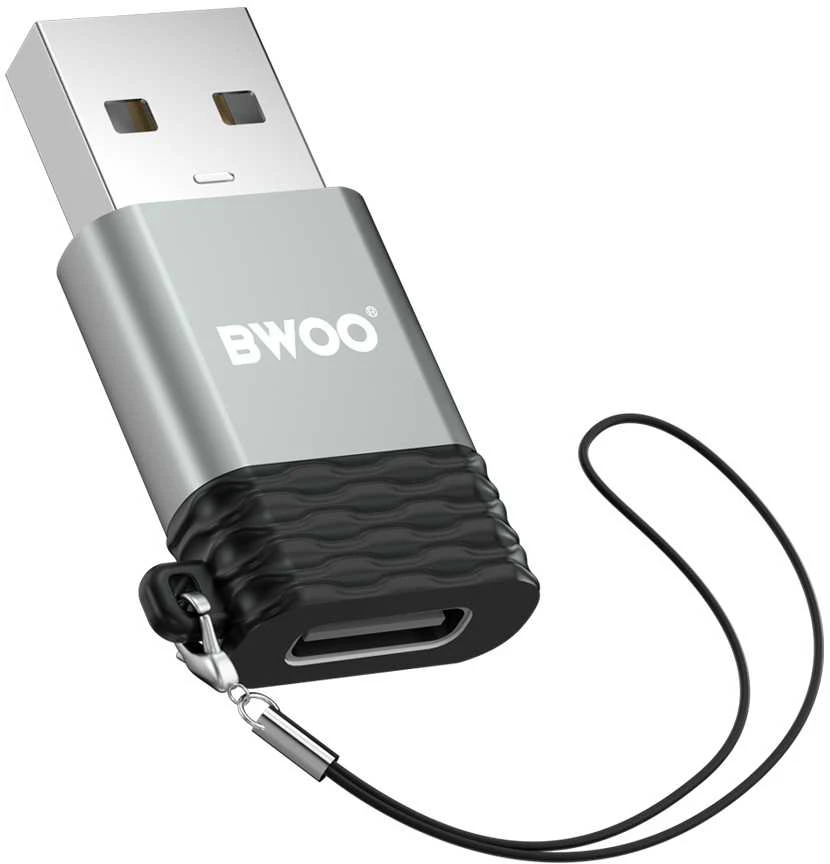 BWOO adapteris USB-C - USB lizdas OTG BZ-38