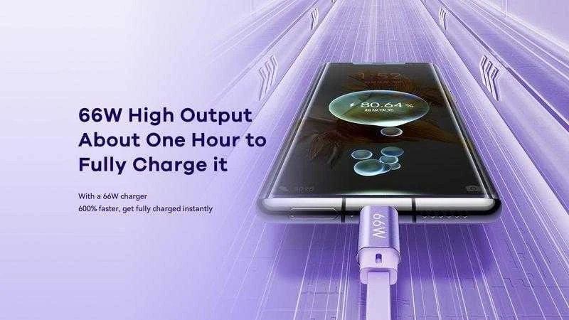 KABELIS REMAX LINON SERIES 66W 3IN1 USB-C/MICRO/LIGHTNING RC-C029 VIOLETINIS