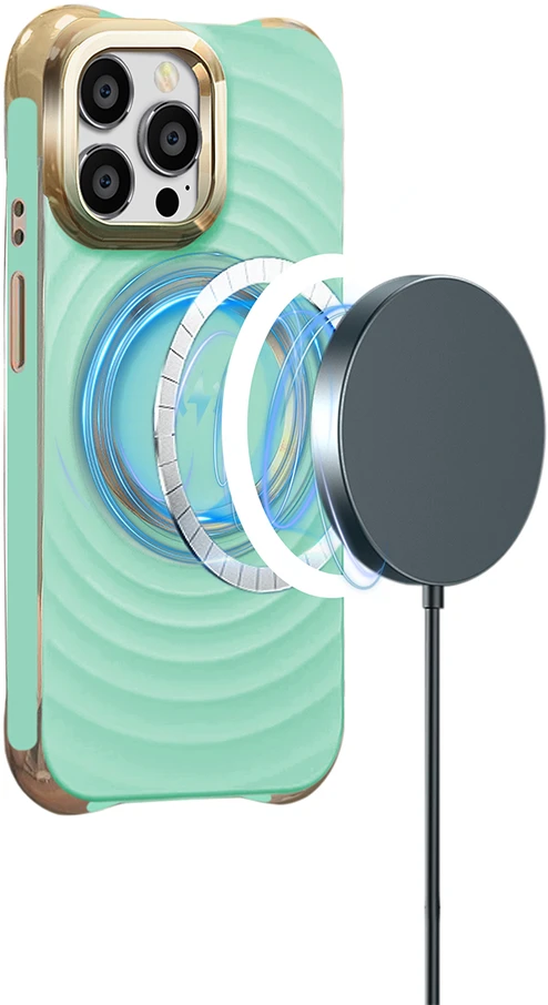 TFO "Circle Glam Mag" dėklas "iPhone 14 Pro" 6,1 mėtų spalvos