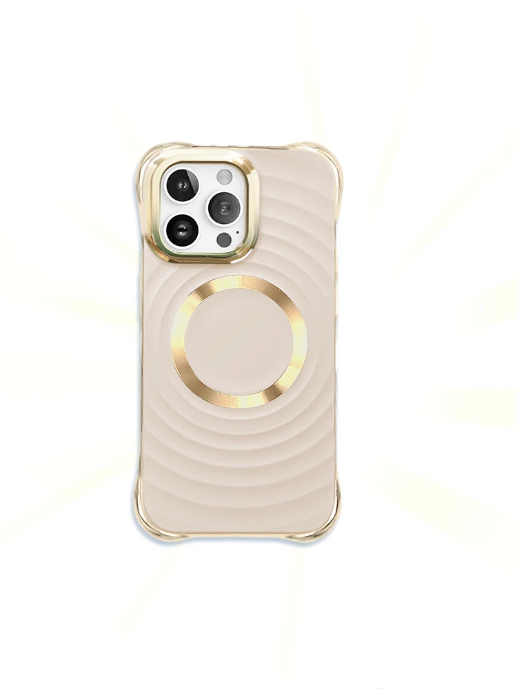 Telforceone "Circle Glam Mag" dėklas "iPhone 14 Pro 6,1", rožinės spalvos