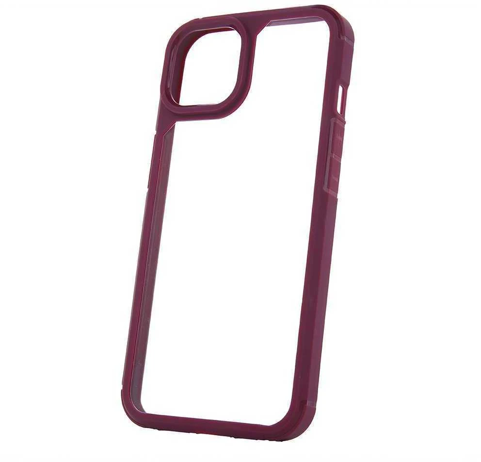 TFO Telforceone Color Shock dėklas, skirtas Xiaomi Redmi Note 13 4G maroon