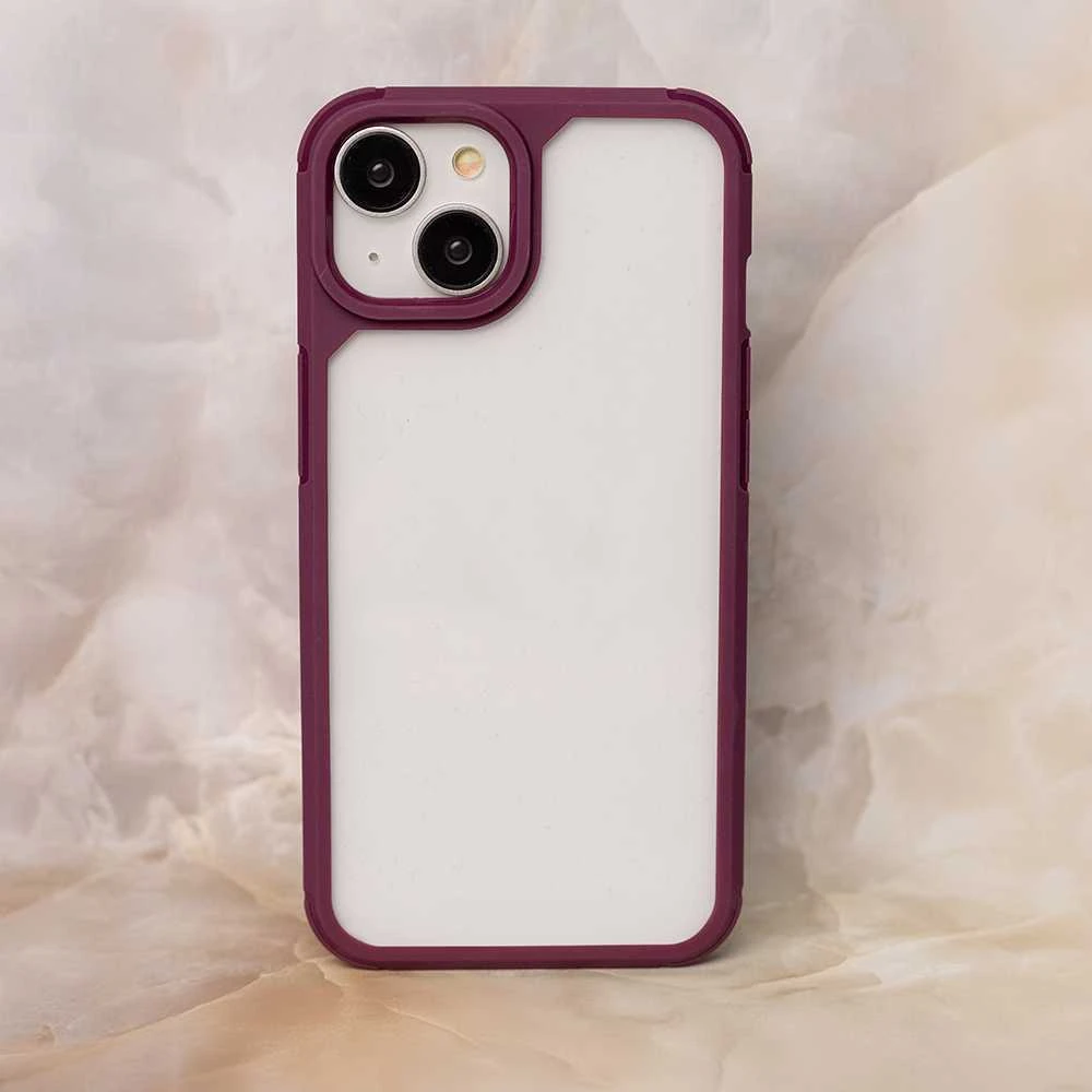TFO Telforceone Color Shock dėklas, skirtas Xiaomi Redmi Note 13 4G maroon