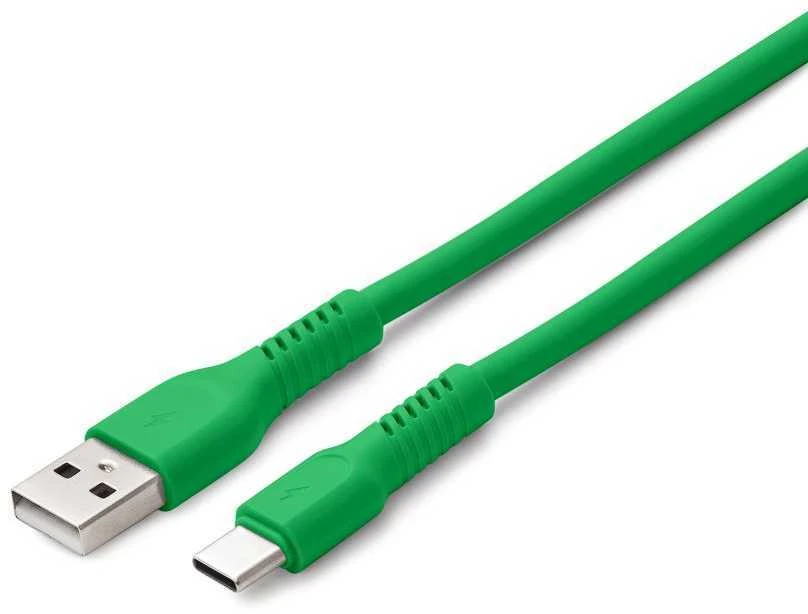 COLORUM laidas USB-A – USB-C 1,8m 3A CK60-AC-04 xGreen