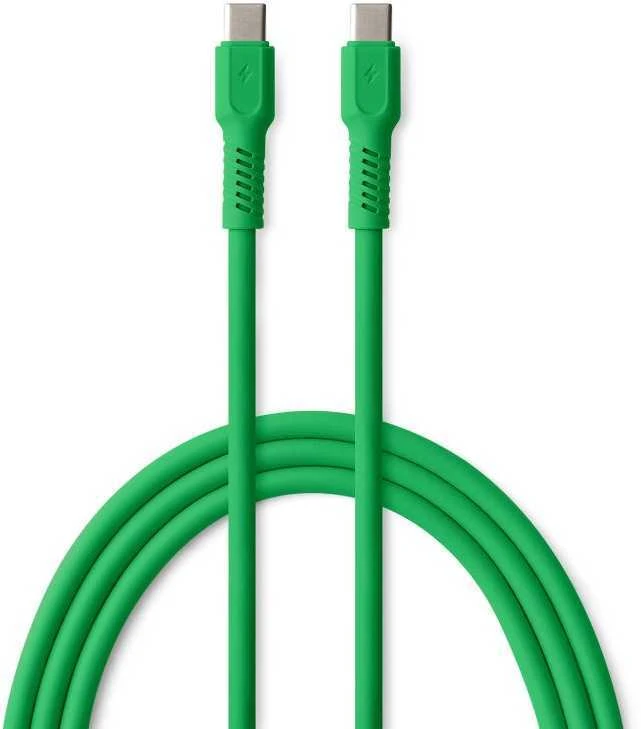 COLORUM laidas USB-C – USB-C 1,8m 3A CK60-CC-04 xGreen