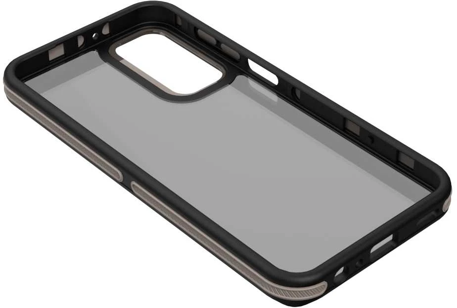 TFO Crystal Juodas dėklas, skirtas Samsung Galaxy A15 4G / A15 5G, pilkas