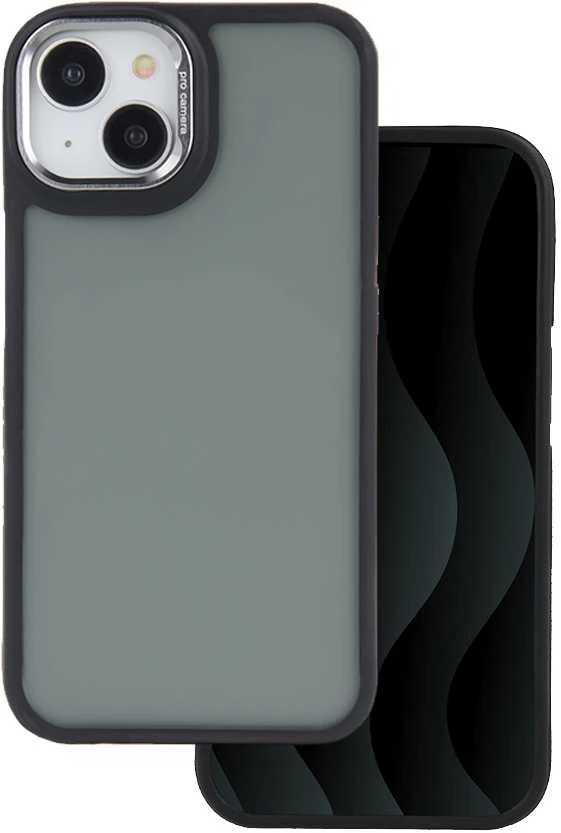 TFO Crystal Juodas dėklas, skirtas Samsung Galaxy M55 5G, pilkas