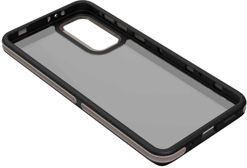 TFO Crystal Juodas dėklas, skirtas Samsung Galaxy M55 5G, pilkas