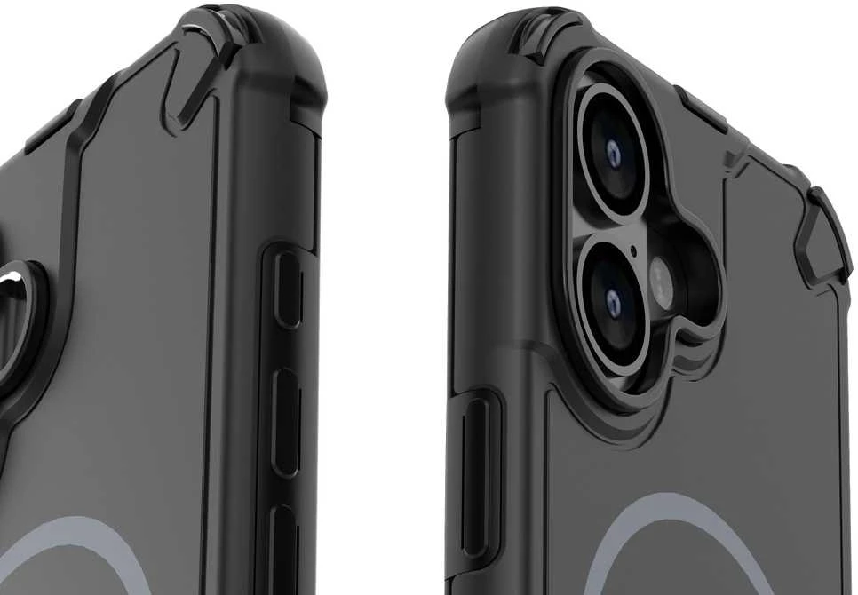 TFO Defender 2in1 Mag dėklas, skirtas iPhone 16 6,1" juodas