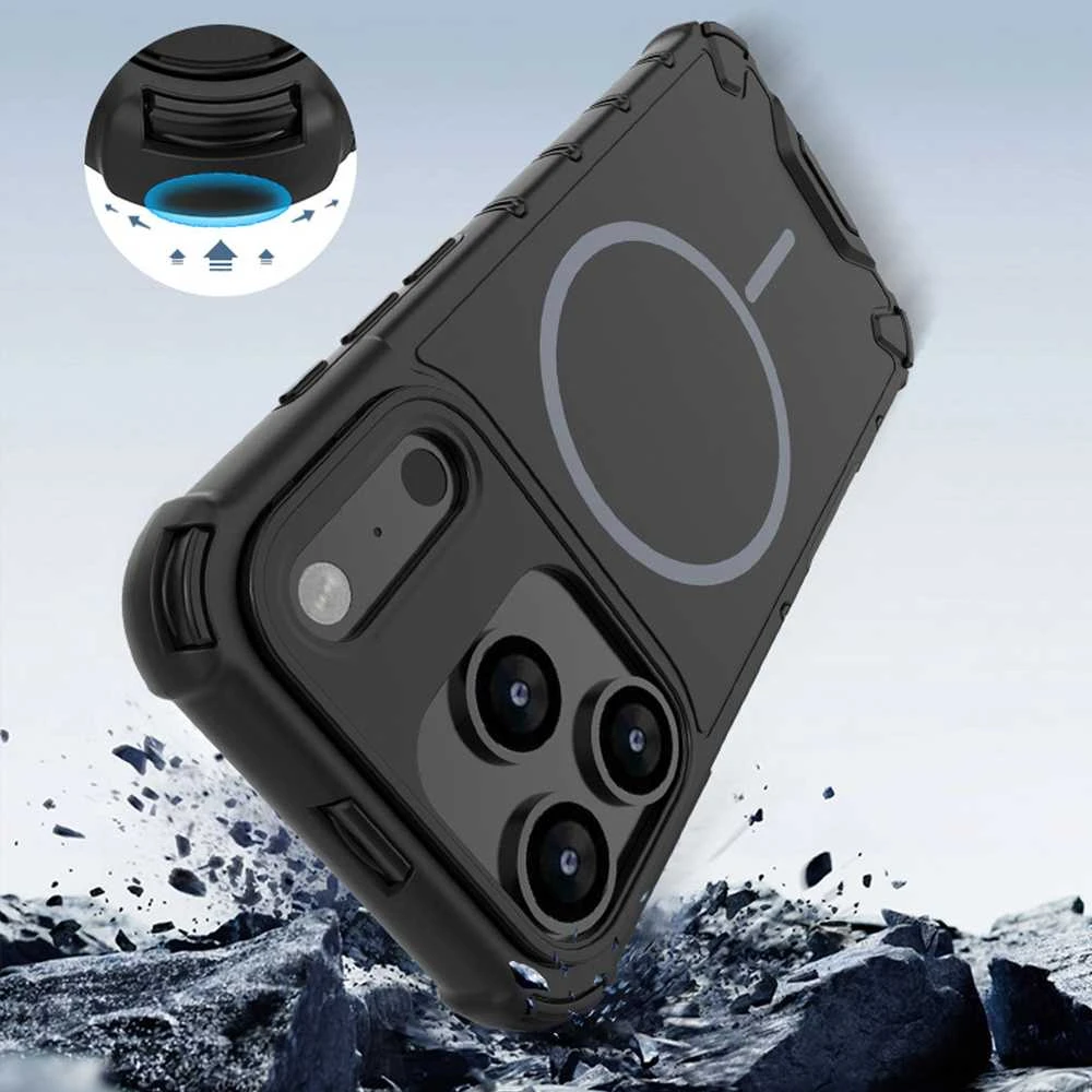 TFO Defender 2in1 Mag dėklas, skirtas iPhone 16 6,1" juodas