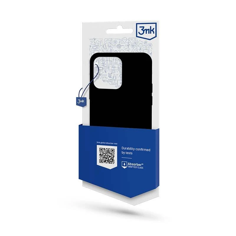 Dėklas 3mk Matt Case Apple iPhone 15 juodas