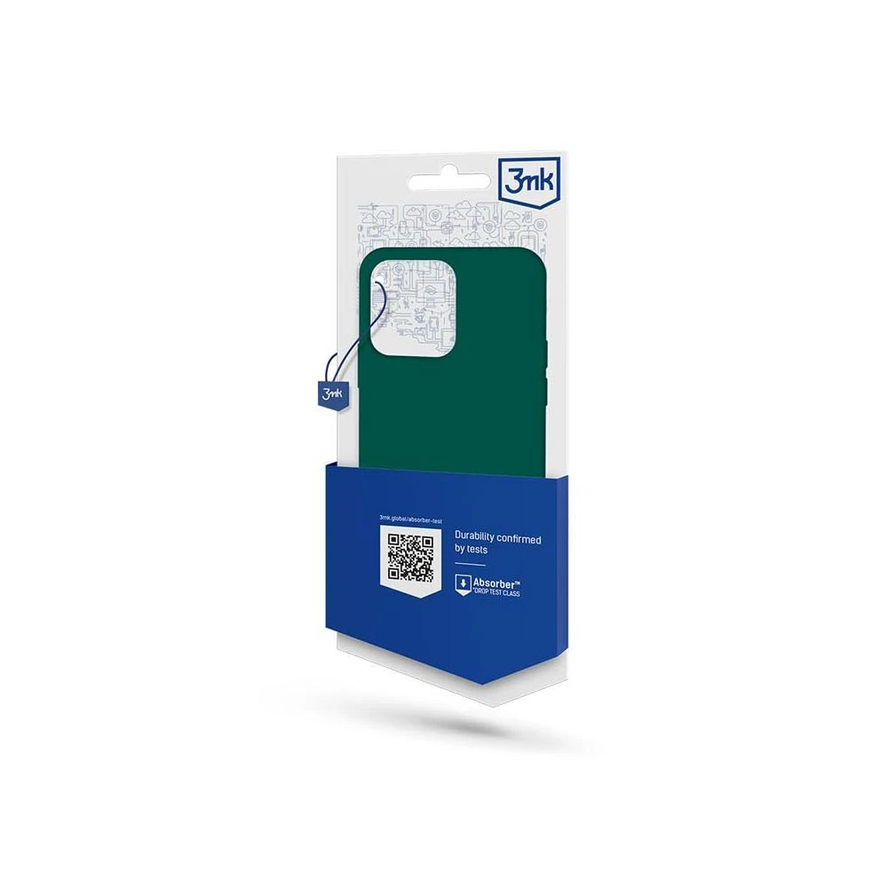 Dėklas 3mk Matt Case Samsung S911 S23 5G tamsiai žalias
