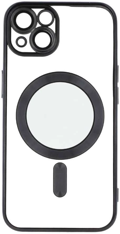 Telforceone Spalvotas Chrome Mag dėklas Samsung Galaxy A15 4G / A15 5G juodas