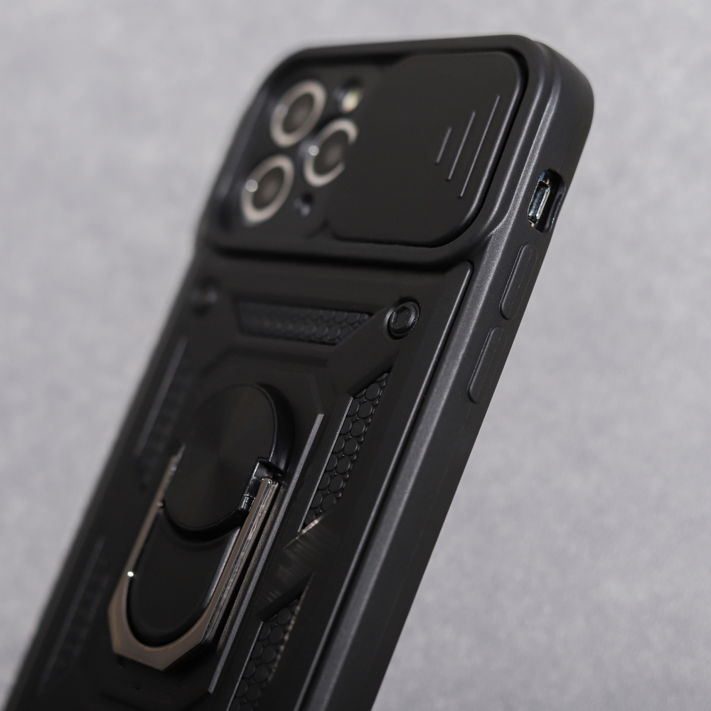 TFO "Defender Slide" dėklas, skirtas "Motorola Edge 50 Neo", juodas