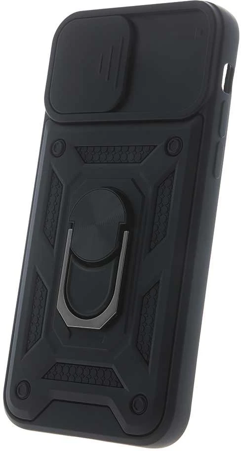 TFO Defender Slide dėklas, skirtas Xiaomi Redmi 14C 4G/ 14C 5G / Redmi A4 / POCO C75, juodas