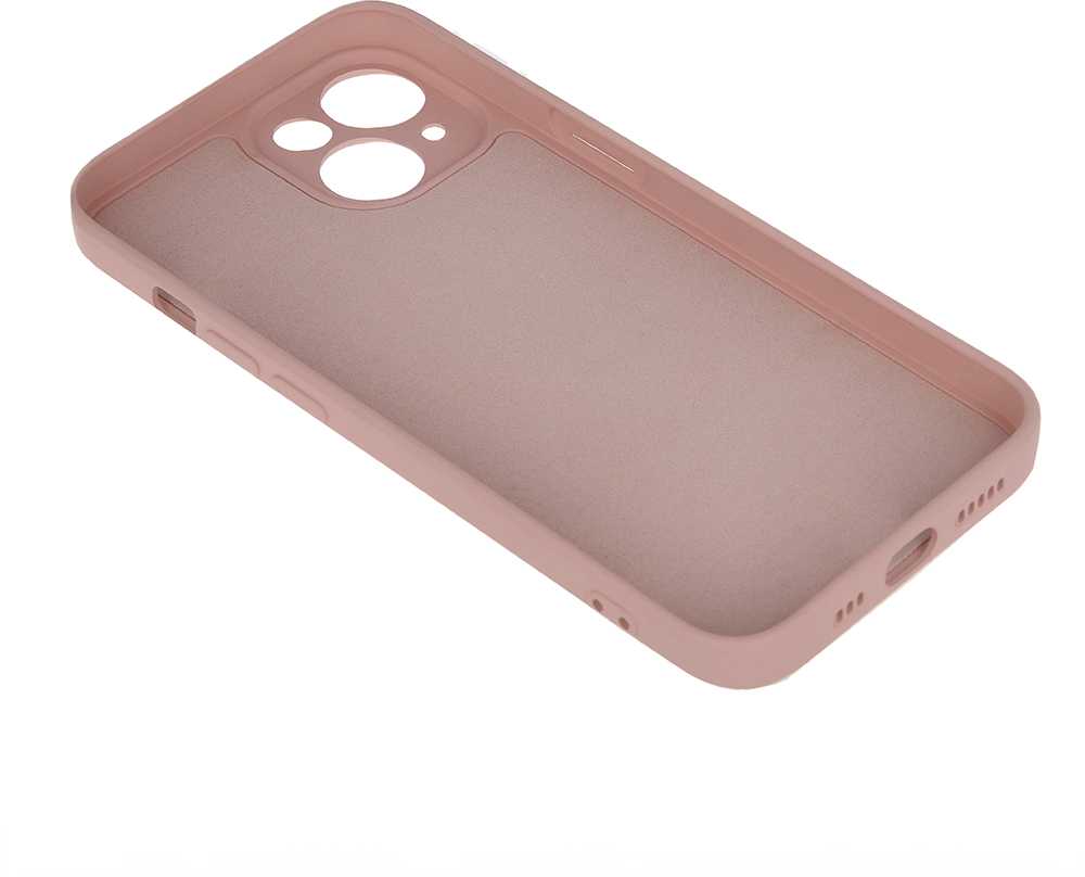 iLike Dėklas Finger Grip su pirštų laikikliu, skirtas iPhone 16 6,1 rožinės spalvos