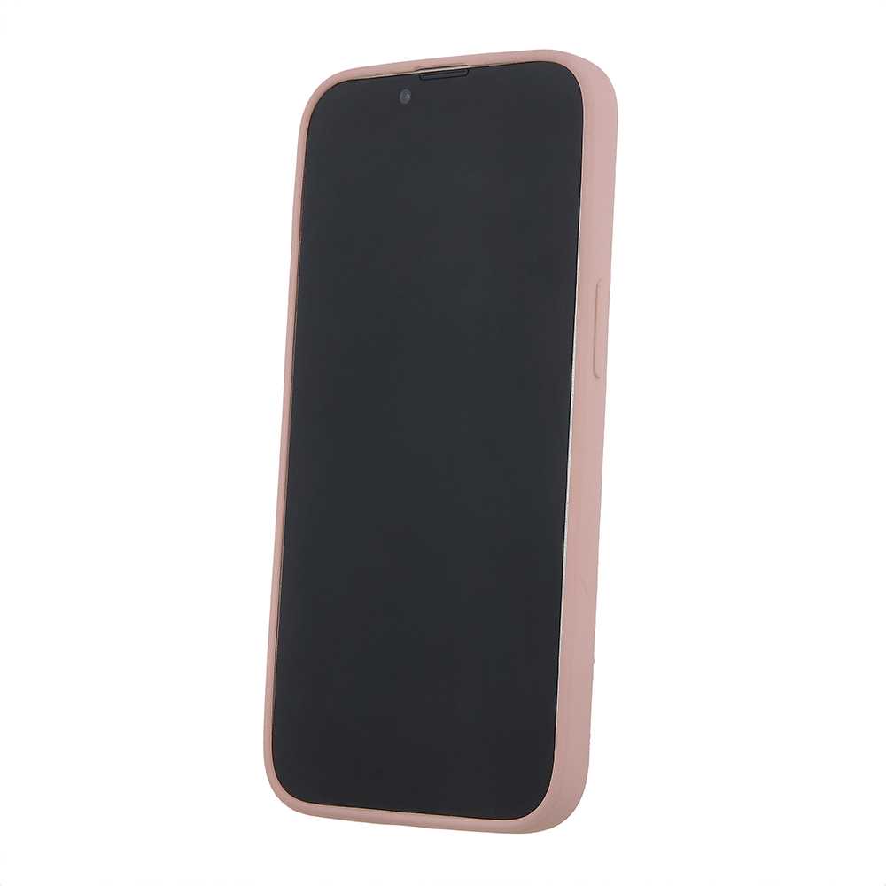 iLike Dėklas Finger Grip su pirštų laikikliu, skirtas iPhone 16 6,1 rožinės spalvos