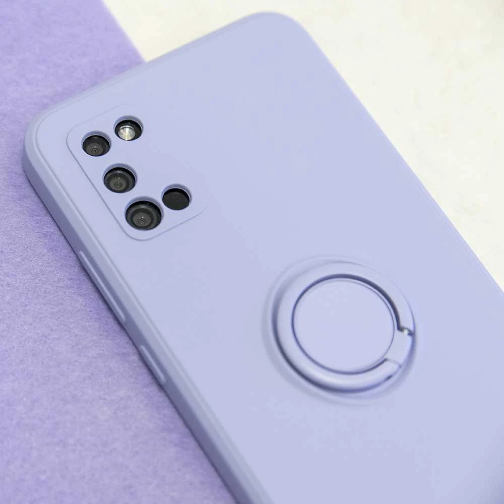 TFO Dėklas Finger Grip su pirštų laikikliu, skirtas iPhone 16 Plus 6,7 violetinės spalvos